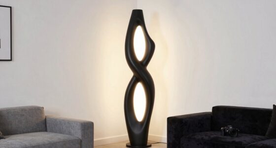 bold artful lighting choices