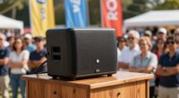clear portable sound systems