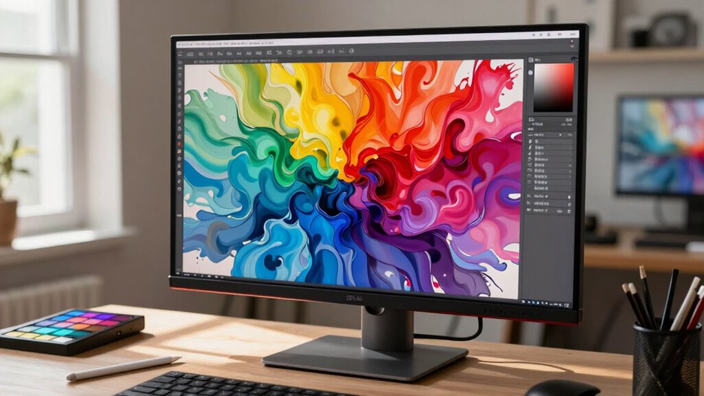 color accuracy and features
