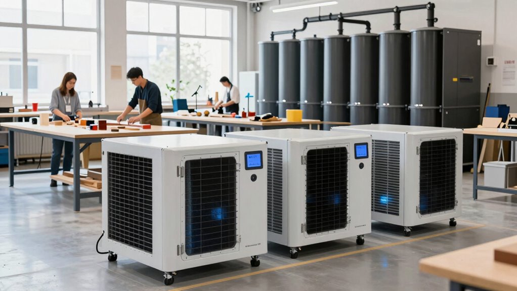 filtration capacity noise flexibility