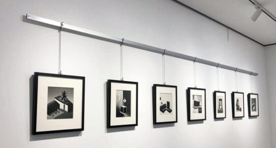 gallery hanging system specifications