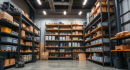 heavy duty modular shelving