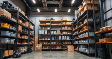 heavy duty modular shelving