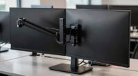 heavy screen monitor stability