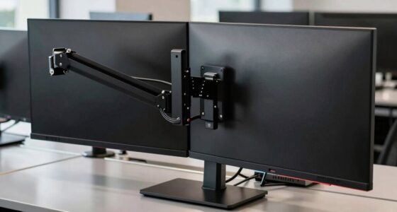 heavy screen monitor stability