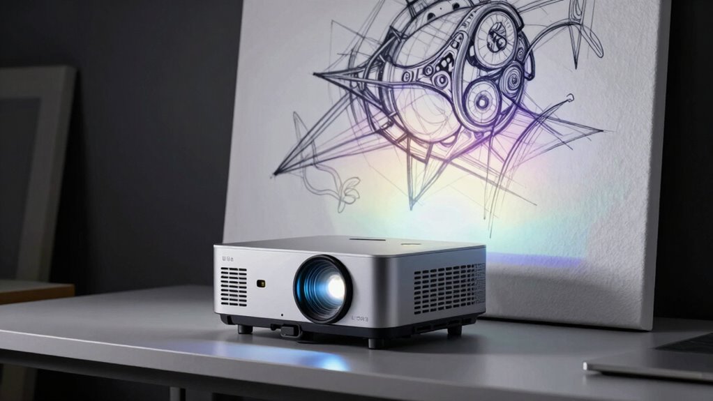 high brightness projection features