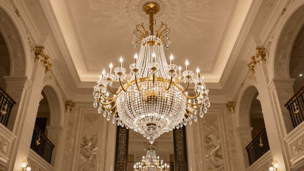 high ceiling chandelier considerations