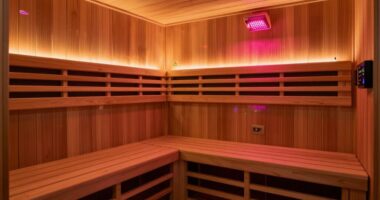 infrared sauna safety setup