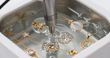 jewelry ultrasonic cleaning technique