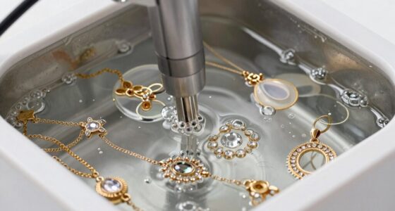 jewelry ultrasonic cleaning technique