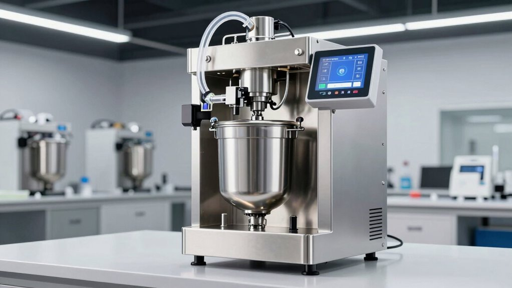 key mixing machine features