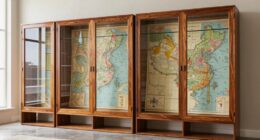 large oversized map cabinets