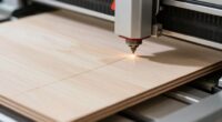 laser cut burn prevention