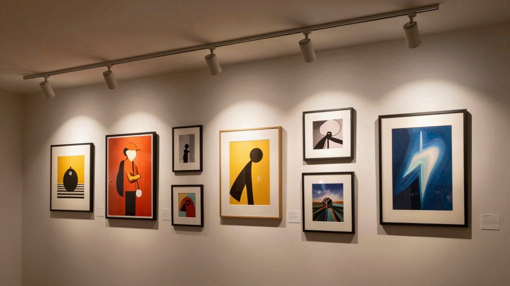 layered gallery lighting techniques