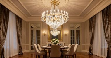 luxury high ceiling lighting