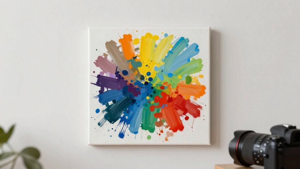 optimal art photography lighting