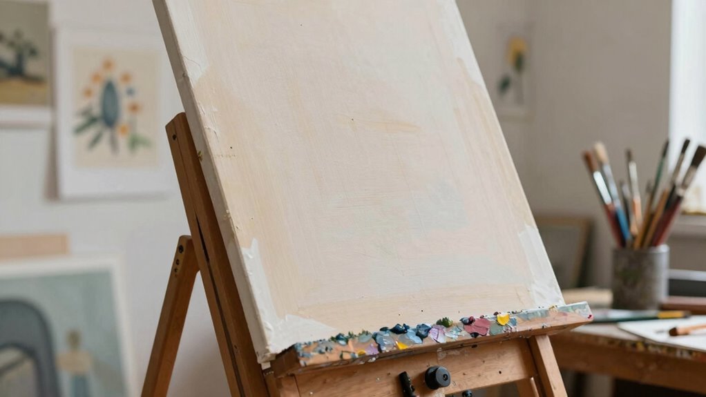 proper lighting and height