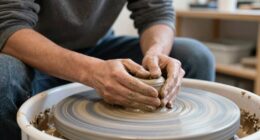 proper posture improves pottery