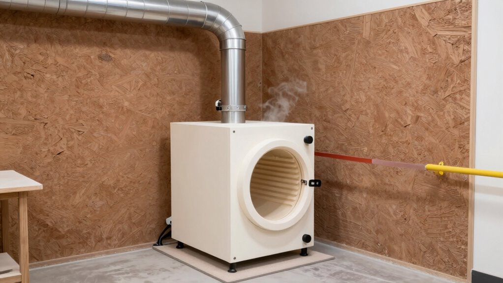 safe kiln ventilation practices