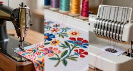 sewing embroidery serger techniques