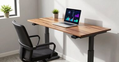 standing desks prevent shoulder pain