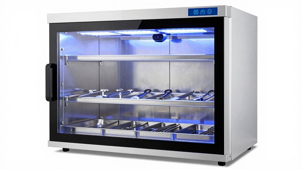 sterilizer capacity safety features