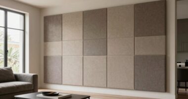 stylish non intrusive soundproofing