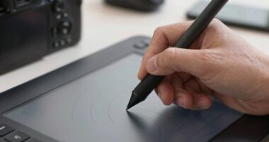 tablet grip and pressure