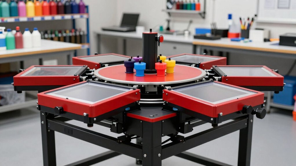 top 4 color screen printing presses