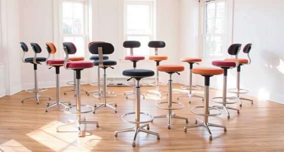 top adjustable studio stools