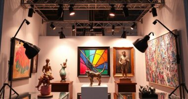 top art fair lighting kits