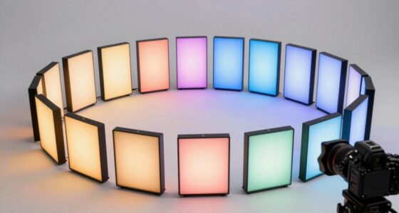 top bi color led panels