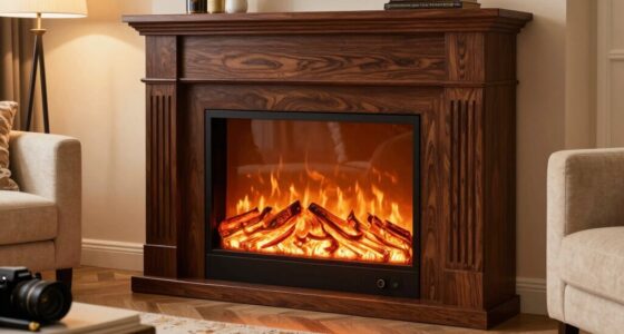top electric fireplace inserts