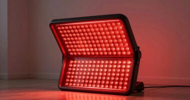 top full body red light panels