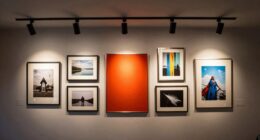 top gallery wall lighting