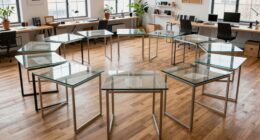 top glass drafting tables