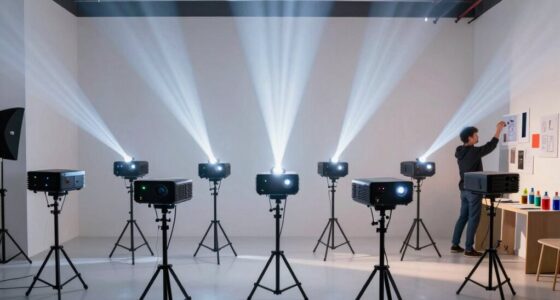 top high lumen mural projectors