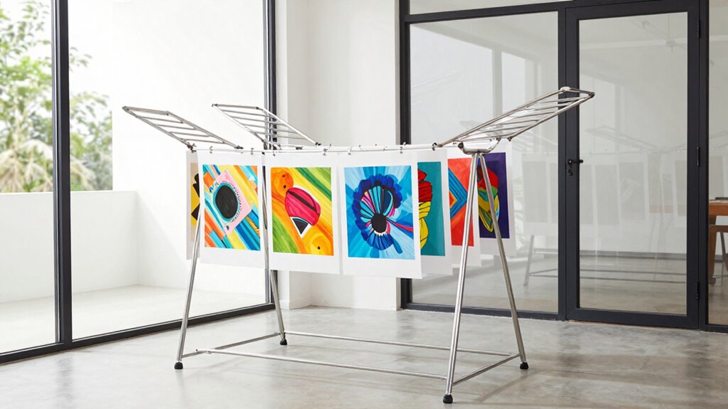 top large art drying racks
