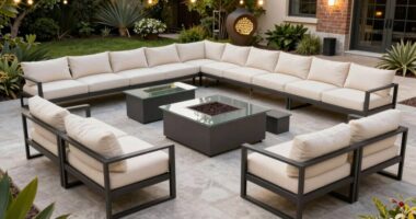top luxury patio modular furniture