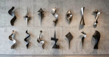 top metal wall sculpture ideas