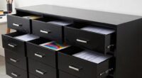 top multi drawer flat file storage