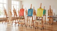 top rolling studio easel options