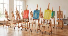 top rolling studio easel options