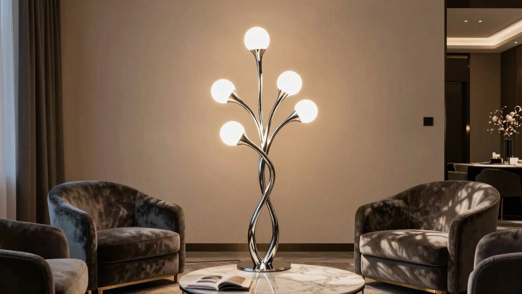 top sculptural floor lamps