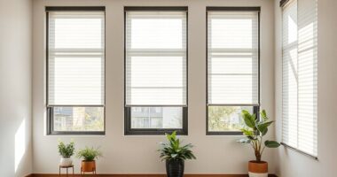top south facing smart blinds