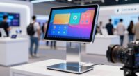 top touchscreen kiosk stands