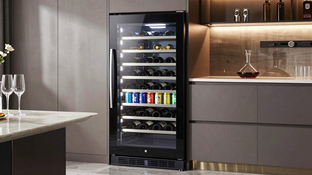 wine fridge features and considerations