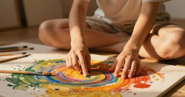 art aids body mindfulness