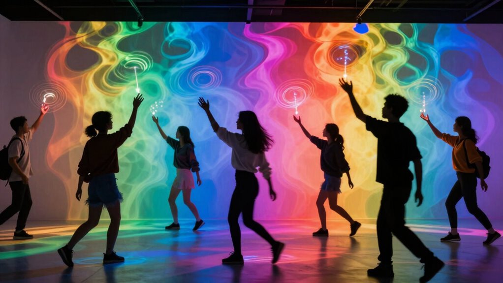art audience interaction enhanced
