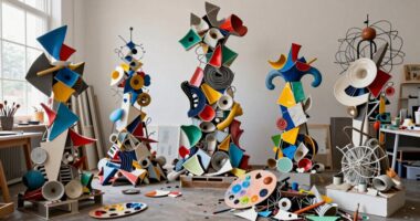 artists transform waste creatively